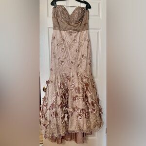 Stunning and very unique gown NWT